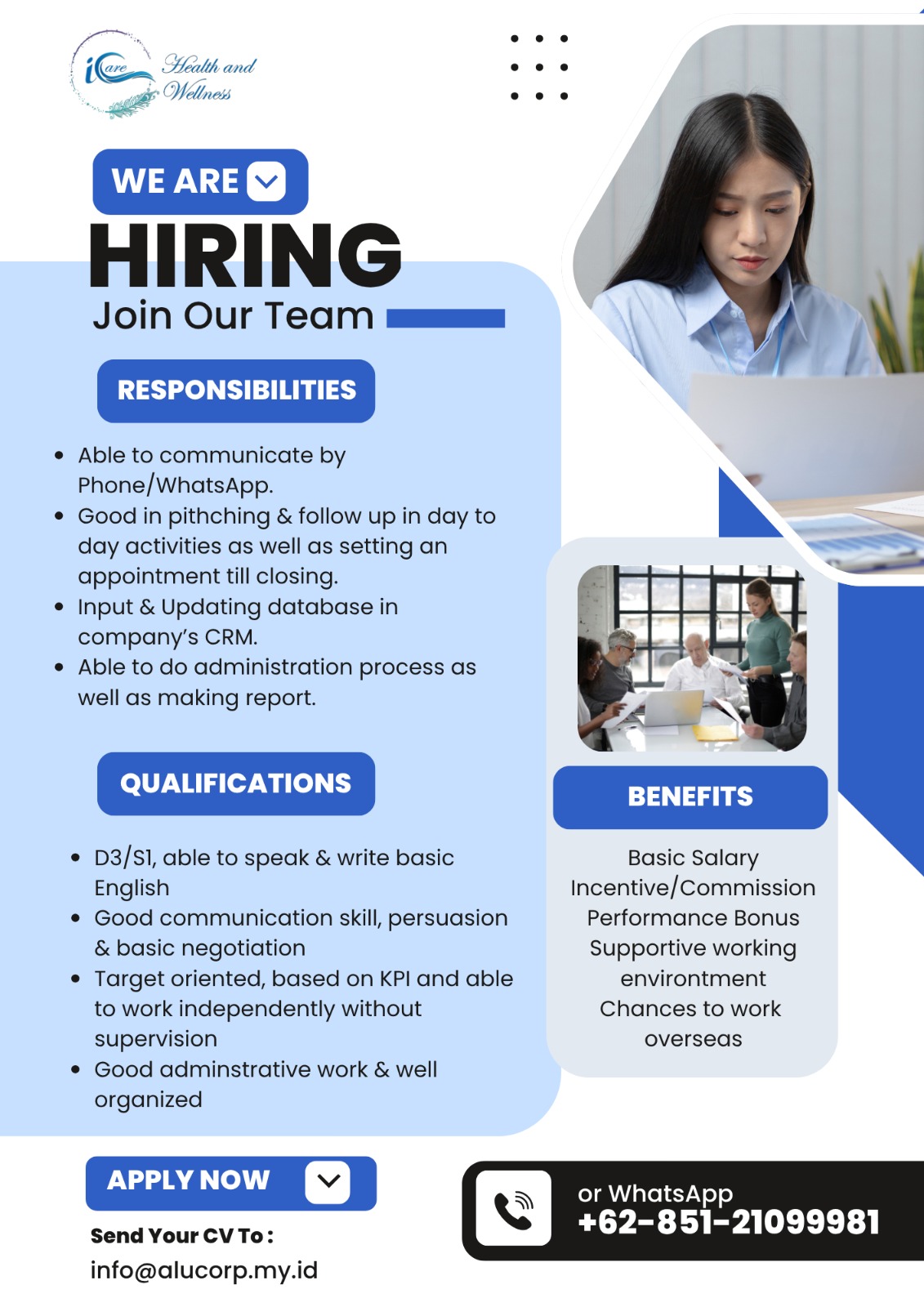 We are HIRING!!! Join Our Team